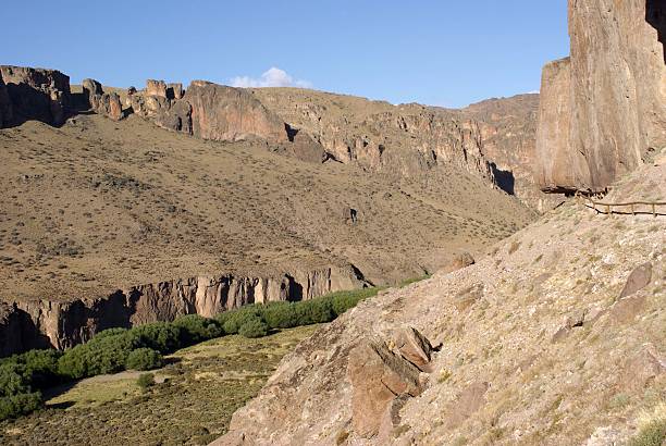 istock Canyon in Patagonia 459877085