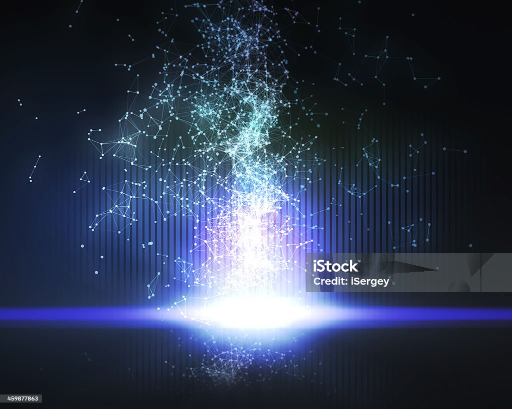 Global communications Luminosity Stock Photo