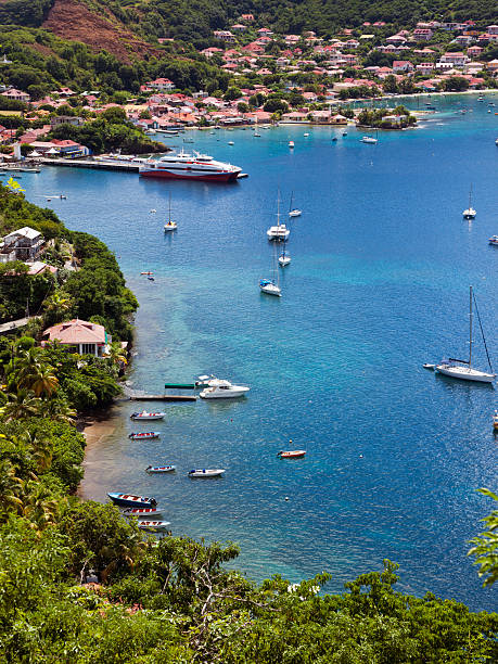 istock Harbor of Terre-de-Haut, Les Saintes islands 459879321