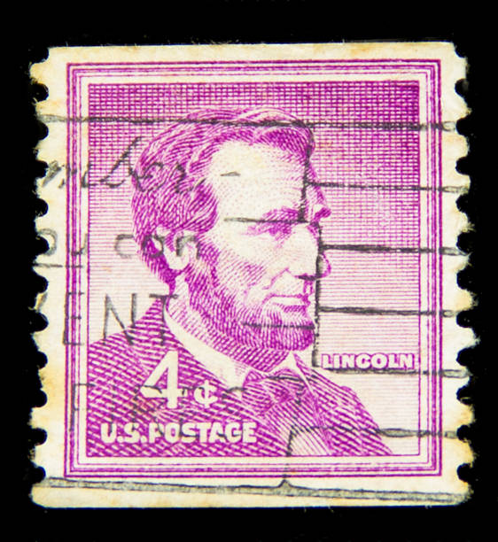 istock Vintage of USA postage stamp 459891231