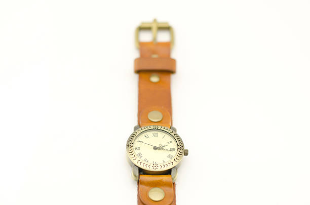 istock classic Wristwatch isolated on white 459895169