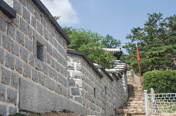 istock Suwon Fortress Wall - South Korea 459899257