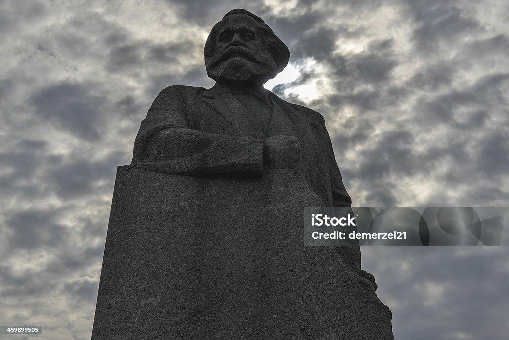 Karl Marx Monument, Moscow - Zbiór zdjęć royalty-free (Karl Marx)