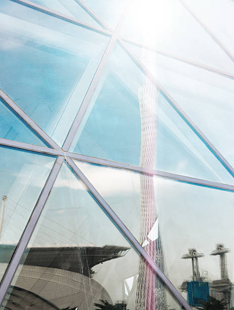 istock modern city urban futuristic architecture reflection 459902087
