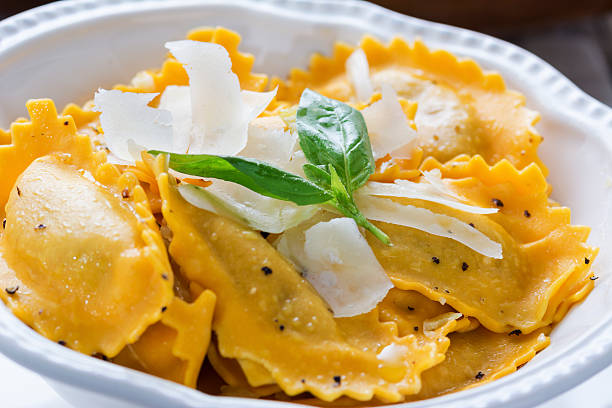 istock Butternut Squash Mezzaluna Ravioli 459902887