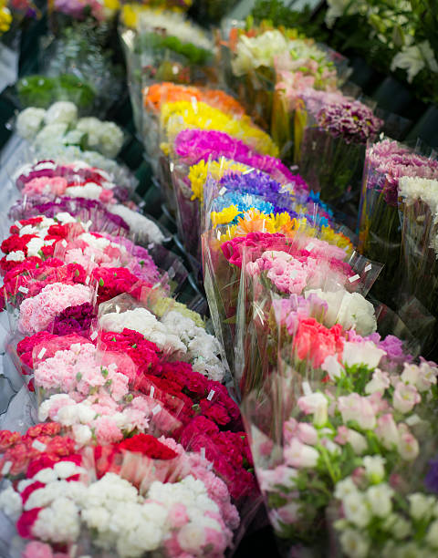 Flowers for Sale stock photo