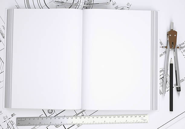 istock Book, glasses, ruler, compass and pencil 459912797
