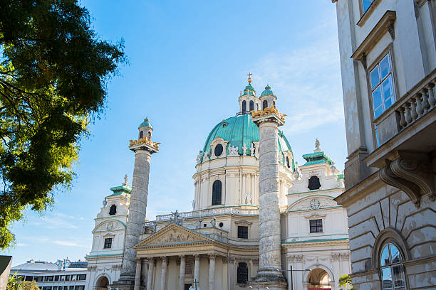 istock ancient building in the middle of Vienna, Austria 459912857