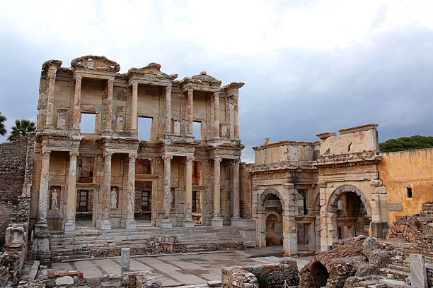 istock Library of Ephesus Turkey 459913063