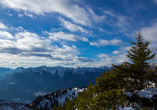 a view of Dolomiti, italy
