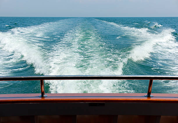 istock Seaview of a Ferry boat 459920611
