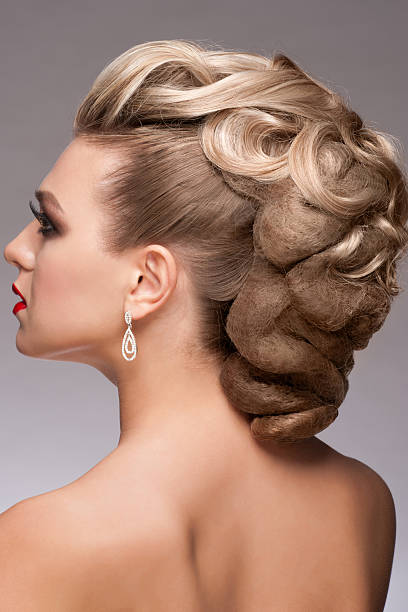 istock Woman with beautiful hairstyle 459923367