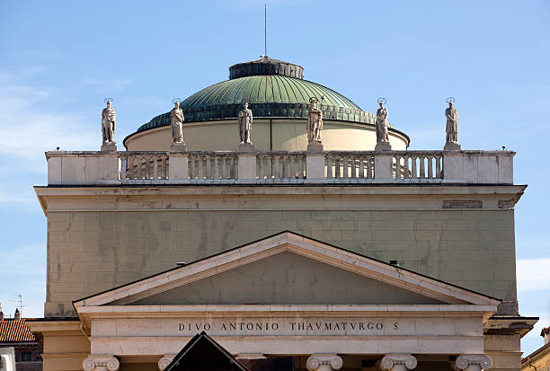 istock Statues on St. Antonio cathedral - Trieste 459924145
