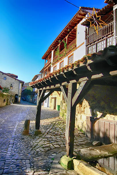 istock Streets typical of old world heritage village 459924271