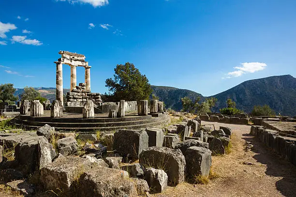 The Tholos, Delphi, Greece