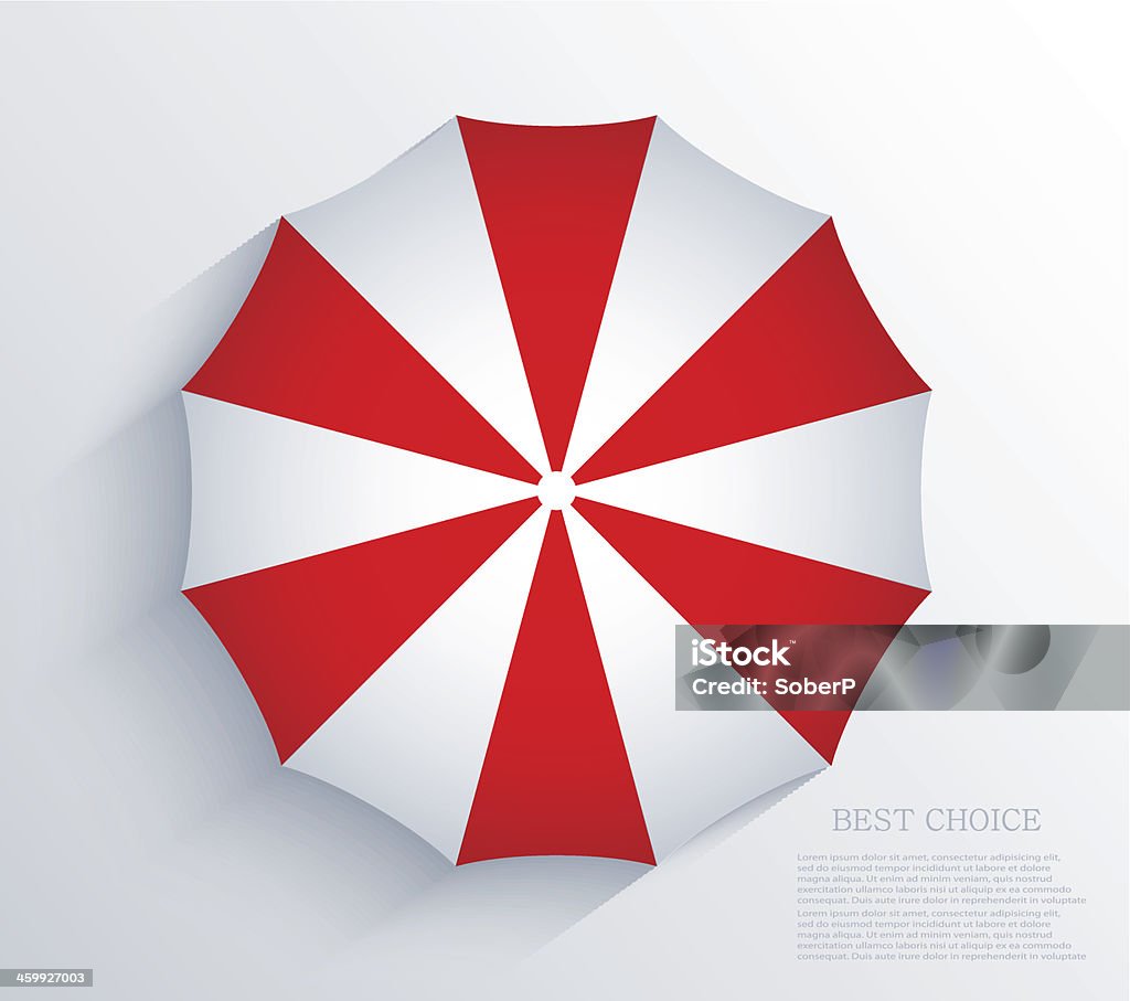 Vector creative umbrella background. Eps10 Abstract stock vector