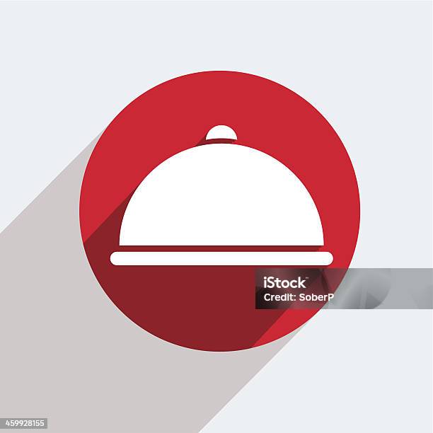 Vector Red Circle Icon On Gray Background Eps10 Stock Illustration - Download Image Now - Animal Body Part, Animal Hand, Architectural Dome