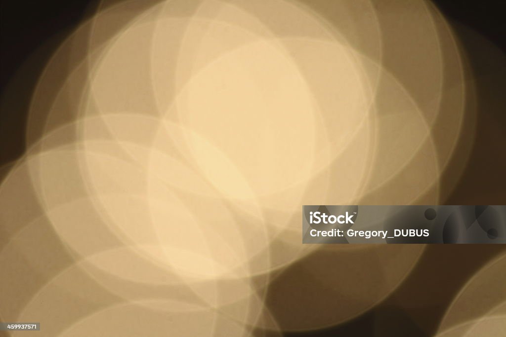 Defocused light background Bright defocused gold and yellow light background, create big circle. Abstract Stock Photo