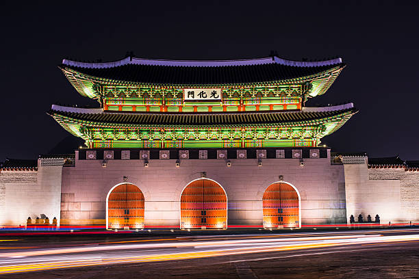 istock Gwanghwamun Gate in Seoul 459940015