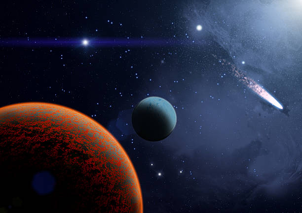 istock View of planets, moons and the universe 459940447