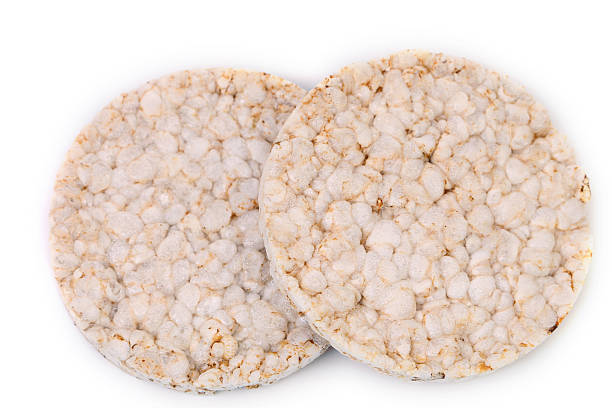 istock Close up of puffed rice snack. 459950043