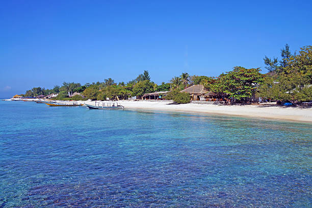 istock Clean and turquoise water in Gili Islands 459952449