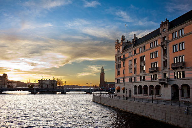 istock Sunset in Stockholm, Sweden 459954303