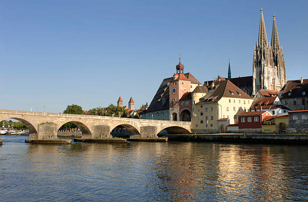 istock city Regensburg in Bavaria 459957841