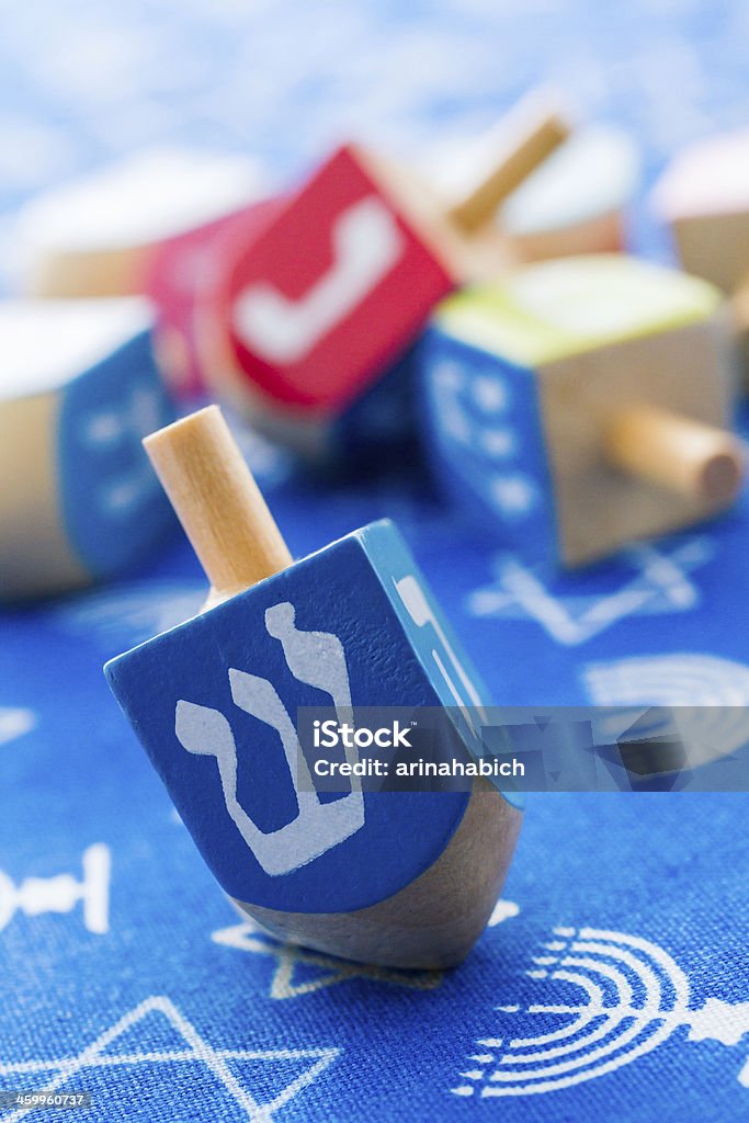 Hanukkah A still life composed of elements of the Jewish Chanukah/Hanukkah festival. Alphabet Stock Photo