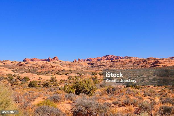 Foto de Parque Nacional Arches Paisagem e mais fotos de stock de Algarobeira - Algarobeira, Arenito, Arenito Navajo