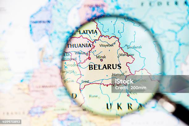 Destinazione Bielorussia - Fotografie stock e altre immagini di Bielorussia - Bielorussia, Brest - Bielorussia, Cartografia