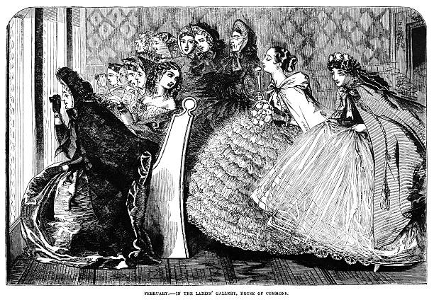 10+ Woman Opera Glasses Stock Illustrations, Royalty-Free Vector