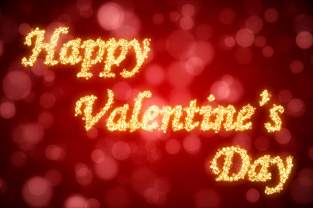 istock Happy valentine's day defocused lights 459972187