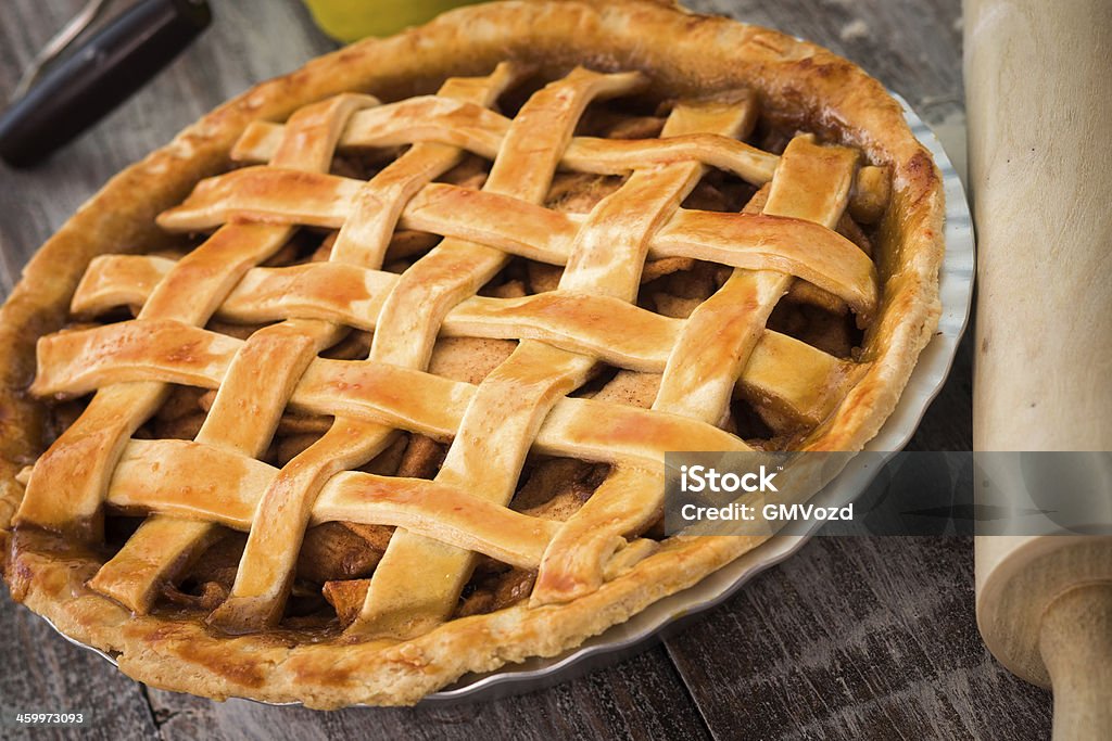 Tarte de Maçã - Royalty-free Assado no Forno Foto de stock