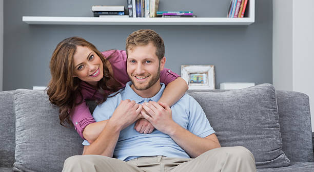 istock Portrait of happy couple 459975021