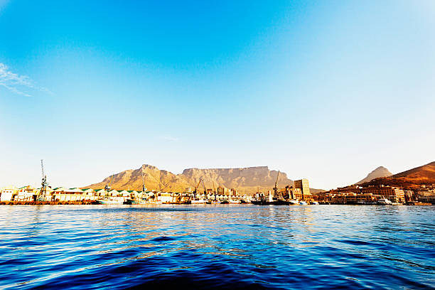 istock Cape Town and Table Mountain seen from the sea 459975155