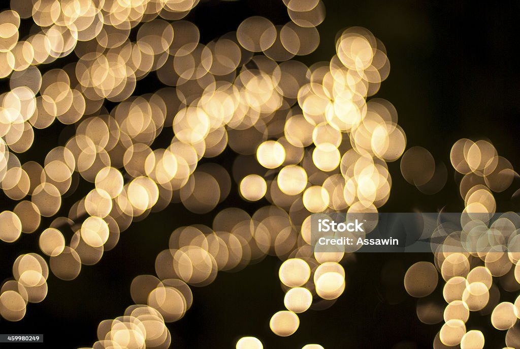 Licht über bokeh bei Nacht - Lizenzfrei Berühren Stock-Foto