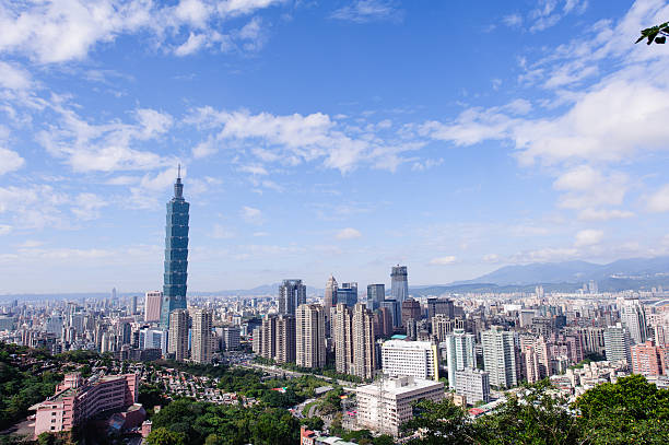 istock Skyline of Taipei city 459981869
