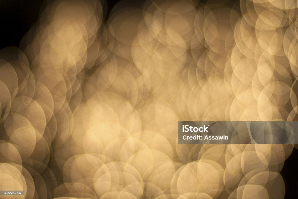 Licht über bokeh bei Nacht - Lizenzfrei Berühren Stock-Foto