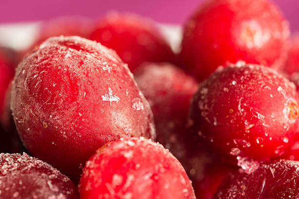 istock The frozen cranberry close up 459982365