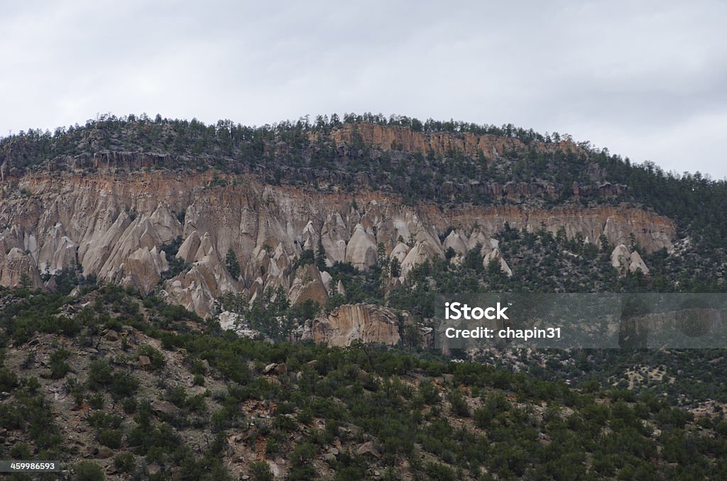 Vulkanische Tuffgestein und Felsformation - Lizenzfrei New Mexico Stock-Foto