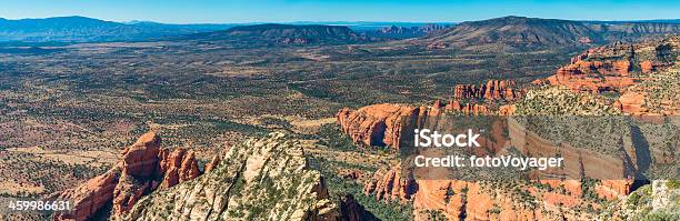 Arizona Red Rock Country Malerischen Sedona Wildnis Panorama Usa Stockfoto und mehr Bilder von Ansicht aus erhöhter Perspektive