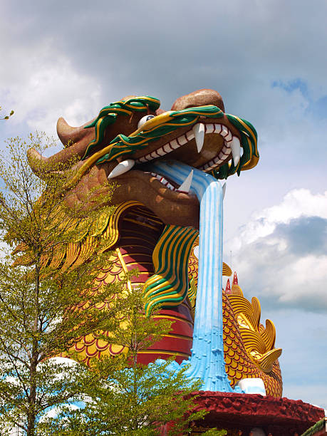 istock Dragon statue in Thailand 459993543