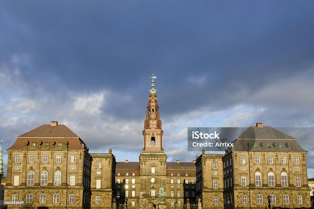 Christiansborg Palace in Copenhagen, Denmark Christiansborg Palace in the center of Copenhagen,  Denmark. Seat of the Danish government Denmark Stock Photo