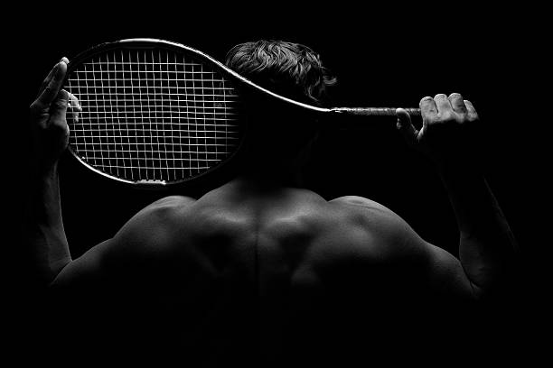 istock Tennis Player and his Racket 460047345