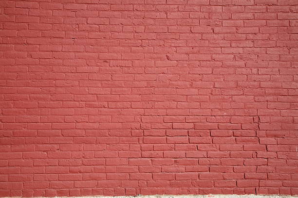 Red Brick Wall. stock photo