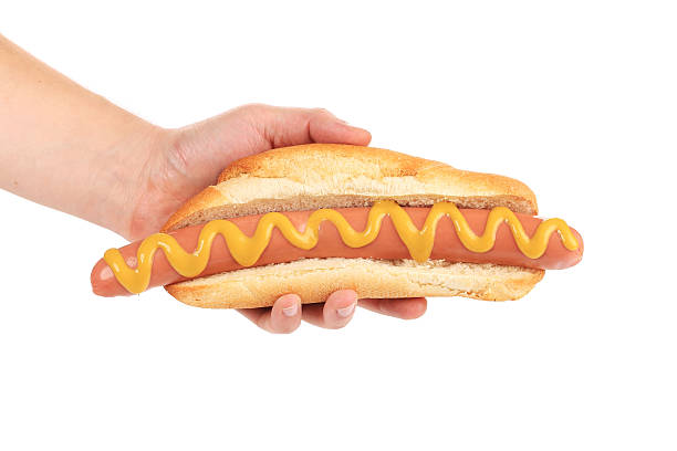 Lot De 5 Couteaux – Manches Hotdog Moutarde – Very Cool – Occasion