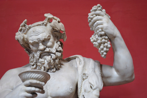 Bacchus, God of wine.