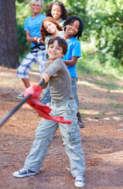 istock We are winning the Tug of War! 460065549