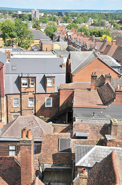 istock Roof Tops Over St.Albans 460067611